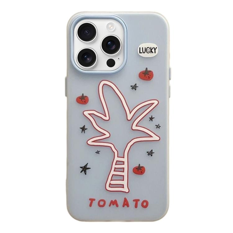 Custodia antiurto satinata per iPhone 16 Pro Max
