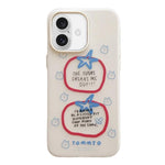 Custodia antiurto satinata per iPhone 16 Pro Max