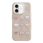 Custodia antiurto satinata per iPhone 16 Pro Max