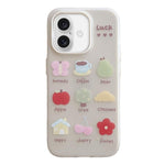 Custodia antiurto satinata per iPhone 16 Pro Max