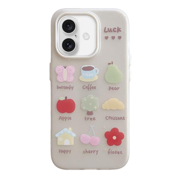 Custodia antiurto satinata per iPhone 16 Pro Max