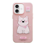 Custodia antiurto satinata per iPhone 16 Pro Max