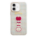 Custodia antiurto satinata per iPhone 16 Pro Max