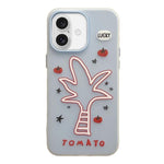 Custodia antiurto satinata per iPhone 16 Pro Max