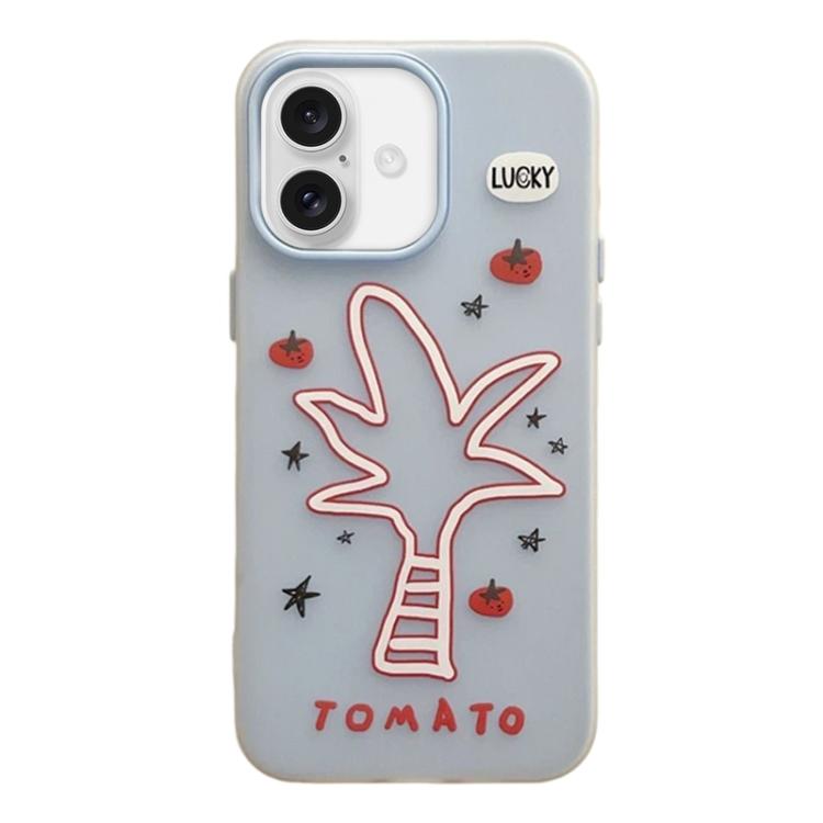 Custodia antiurto satinata per iPhone 16 Pro Max