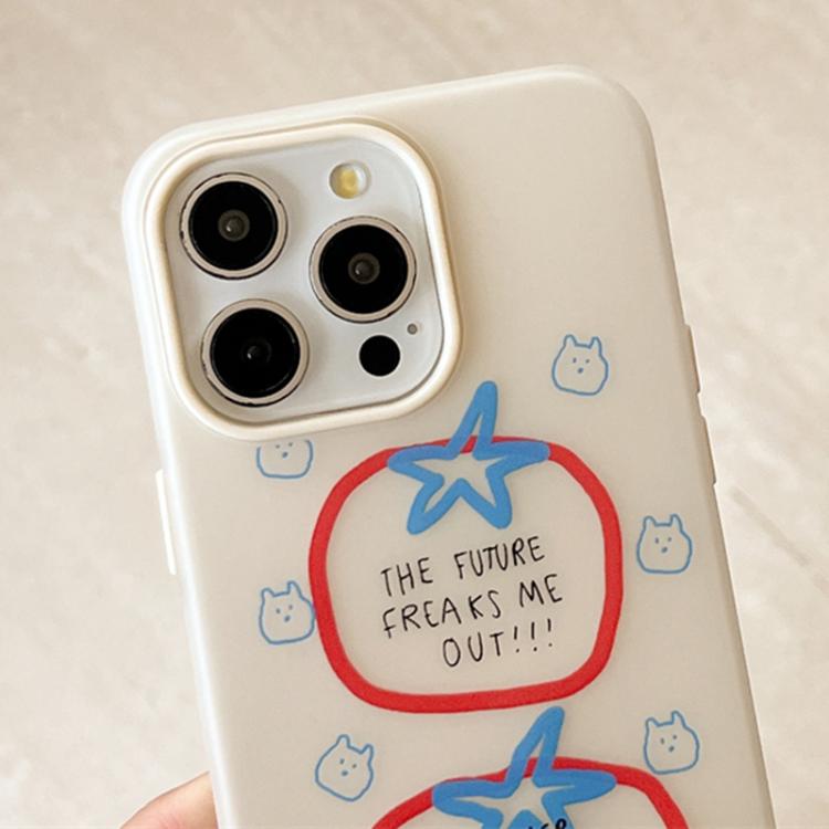 Custodia antiurto satinata per iPhone 14