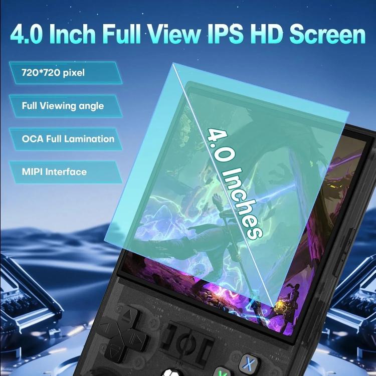 Console portatile retro R36 MAX con schermo IPS HD 4 pollici