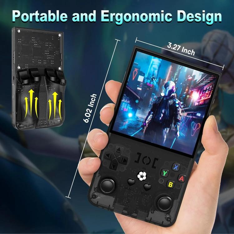 Console portatile retro R36 MAX con schermo IPS HD 4 pollici