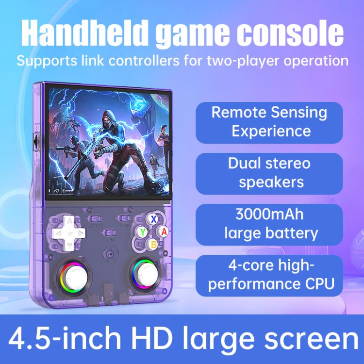 Console portatile retrò R36 Ultra X con schermo IPS HD 4,5"