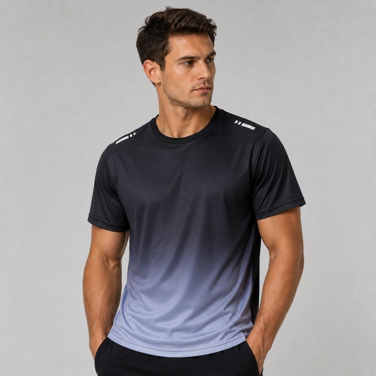 Maglia da corsa uomo estiva in seta ghiaccio M-4XL