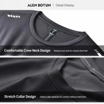 Maglia da corsa uomo estiva in seta ghiaccio M-4XL