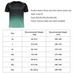 Maglia da corsa uomo estiva in seta ghiaccio M-4XL