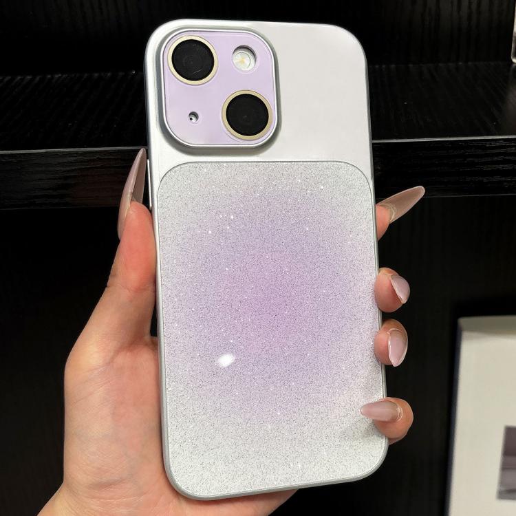 Custodia PC con protezione lenti acrilico opaco per iPhone 15