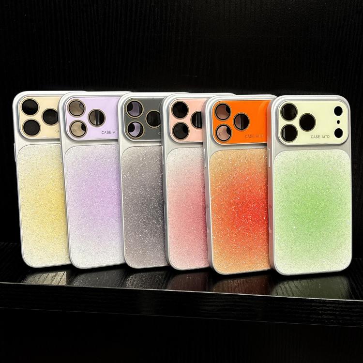 Custodia PC con protezione lenti acrilico opaco per iPhone 15
