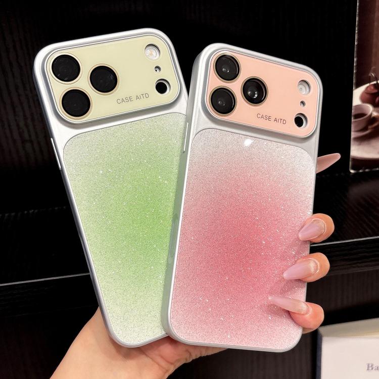 Custodia PC con protezione lenti acrilico opaco per iPhone 15