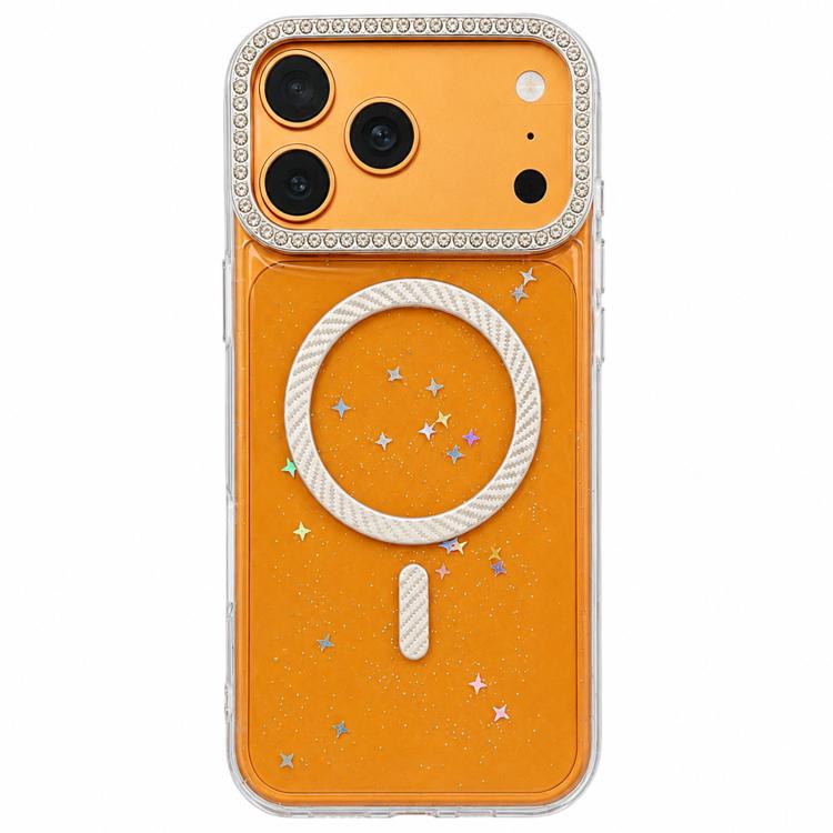 Custodia magnetica glitterata per iPhone 17 e 16
