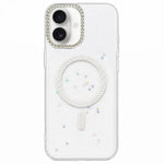 Custodia magnetica glitterata per iPhone 17 e 16