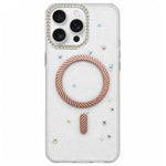 Custodia magnetica glitterata per iPhone 12 e 11 Pro Max