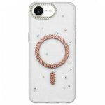 Custodia magnetica glitterata per iPhone 17 e 16