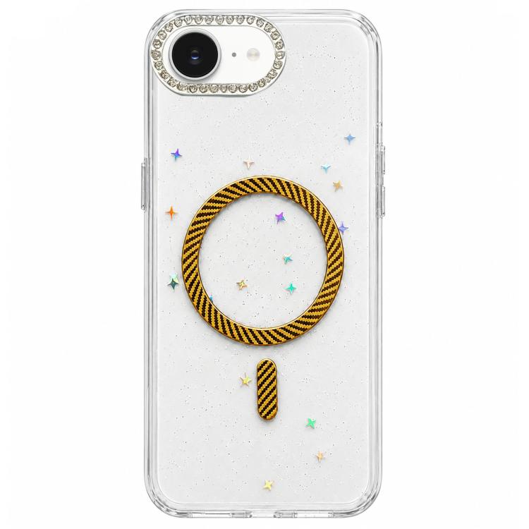 Custodia magnetica glitterata per iPhone 17 e 16