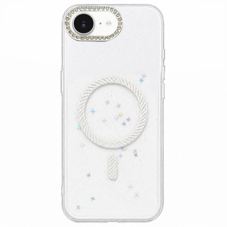 Custodia magnetica glitterata per iPhone 17 e 16