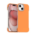 Custodia ibrida in PC e TPU satinato per iPhone 15 Pro