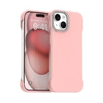 Custodia ibrida in PC e TPU satinato per iPhone 15 Pro
