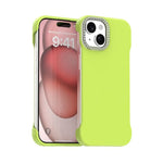 Custodia ibrida in PC e TPU satinato per iPhone 15 Pro