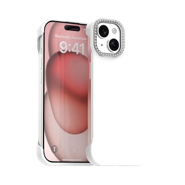 Custodia ibrida in PC e TPU satinato per iPhone 15 Pro