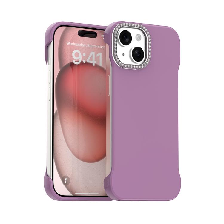 Custodia ibrida in PC e TPU satinato per iPhone 15 Pro