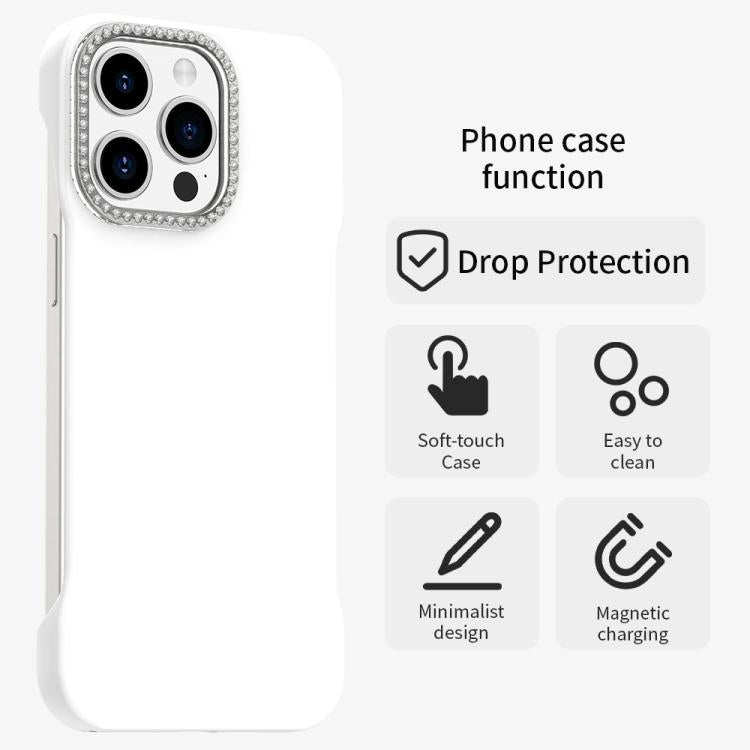 Custodia ibrida in PC e TPU satinato per iPhone 15 Pro
