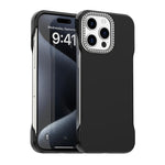 Custodia ibrida in PC e TPU satinato per iPhone 15 Pro