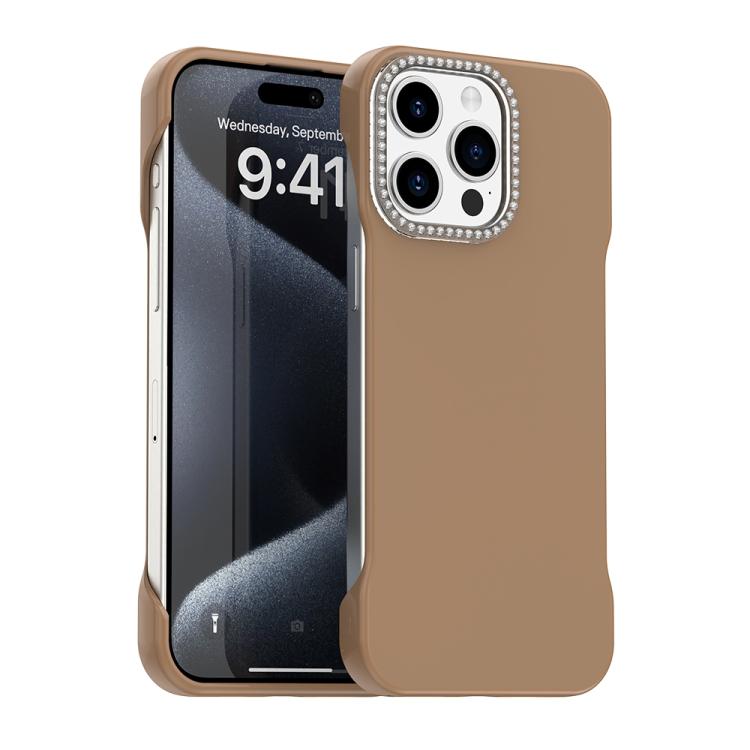 Custodia ibrida in PC e TPU satinato per iPhone 15 Pro