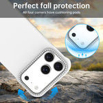 Custodia ibrida PC TPU per iPhone 17 Pro Max