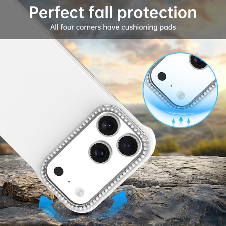 Custodia ibrida PC TPU per iPhone 17 Pro Max