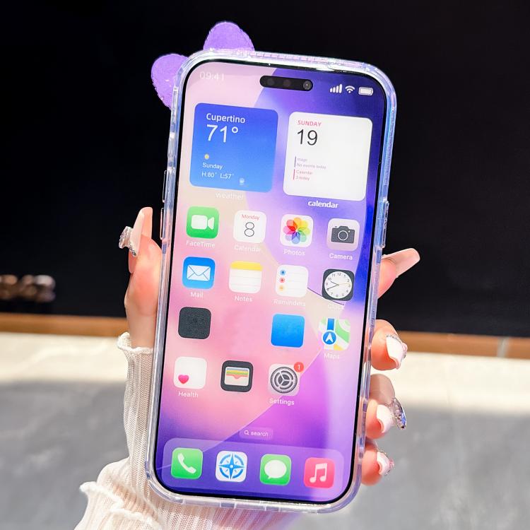 Custodia con fiocco e cinturino per iPhone 13 Pro
