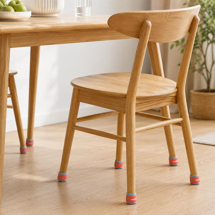 Set di 4 tappi antiscivolo in silicone per gambe mobili