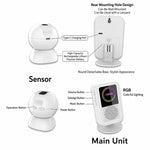 Campanello wireless doppio vetro con sensore magnetico ricaricabi