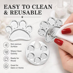 Tavolozza per miscelare nail art 2 pezzi