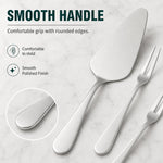 Set paletta per torte in acciaio inox LsCook