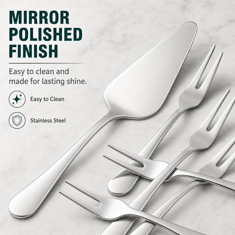 Set paletta per torte in acciaio inox LsCook