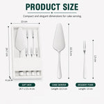 Set paletta per torte in acciaio inox LsCook