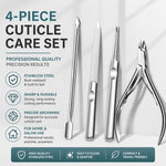 Set manicure 4 pezzi in acciaio inossidabile