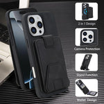 Custodia portafoglio magnetica RFID per iPhone 16 Pro Max