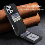 Custodia portafoglio magnetica RFID per iPhone 16 Pro Max