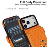 Portafoglio con cerniera e protezione RFID per iPhone 17 Pro Max