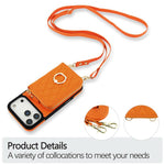 Portafoglio con cerniera e protezione RFID per iPhone 17 Pro Max