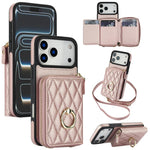 Portafoglio con cerniera e protezione RFID per iPhone 17 Pro Max