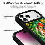 Custodia magnetica in silicone per iPhone 17 Pro Max