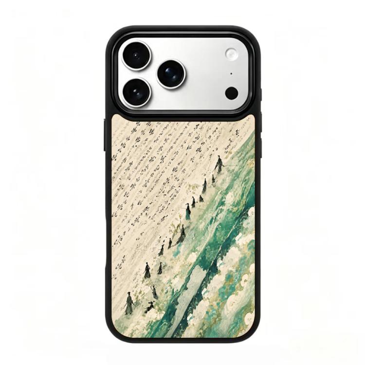 Custodia magnetica in silicone per iPhone 17 Pro Max